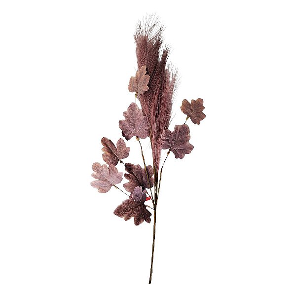 Galho Decorativo - Rose Antigo - 57cm - 1 unidade - Rizzo