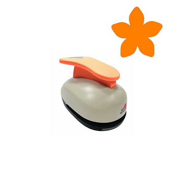 Furador de EVA/Papel Regular 5/8" - Flor 5 Pontas - 1 unidade - Art Montagem - Rizzo