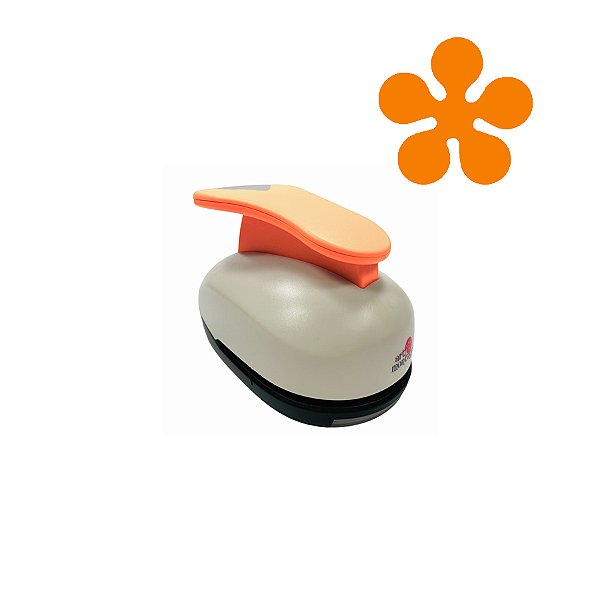 Furador de EVA/Papel Regular 5/8" - Flor Hélice - 1 unidade - Art Montagem - Rizzo