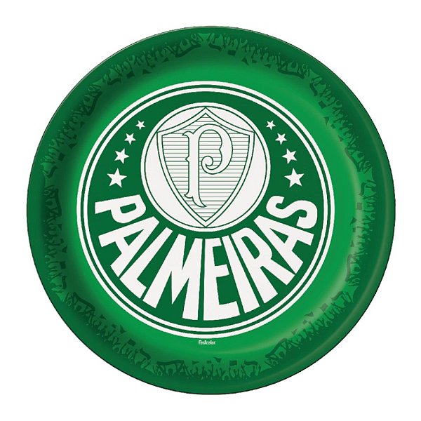 Prato Redondo Palmeiras - 8 unidades - FestColor - Rizzo