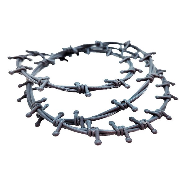 Arame Farpado Decorativo - 86cm - 2 unidades - Rizzo