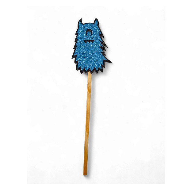 Palito Decorativo Halloween - Monstro - 27cm - 5 unidades - Rizzo