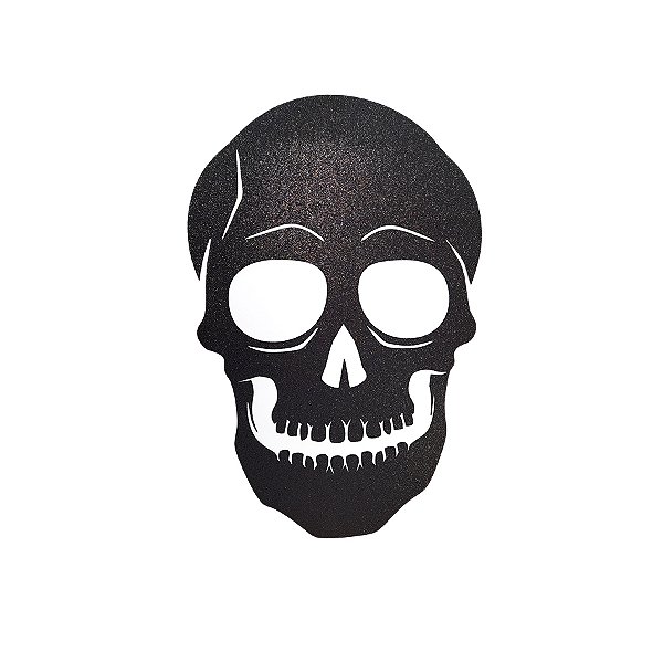 Placa Decorativa em EVA - Crânio - 37x57cm - 1 unidade - Rizzo