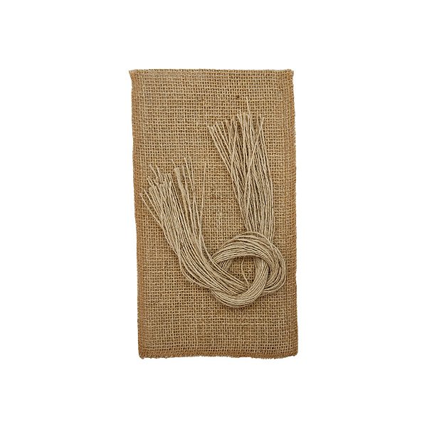 Saco De Juta para Lembrancinhas N°3 - 17x30cm  - 20 unidades - EcoArt - Rizzo