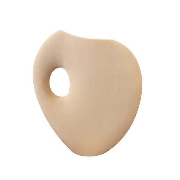 Vaso com Alça de Cerâmica - 26cm - 1 unidade - Rizzo