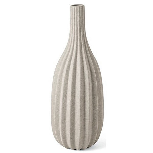 Vaso Garrafa de Cerâmica Fendi - 50cm - 1 unidade - Rizzo