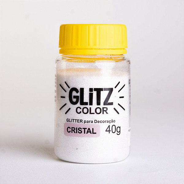 Glitter para Decoração Cristal Glitz 40g - 1 unidade - Fab - Rizzo