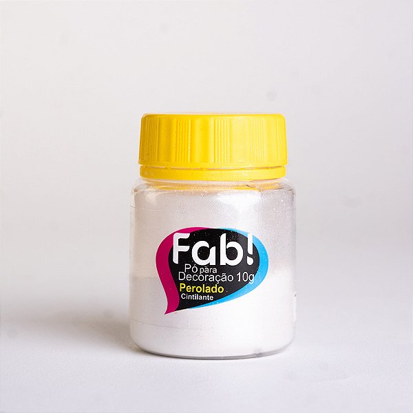Pó para Decoração Perolado Cintilante 10g - 1 unidade - Fab - Rizzo