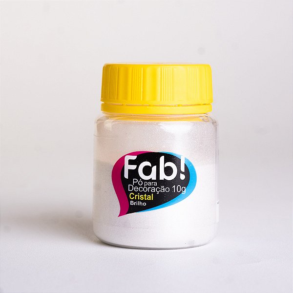 Pó para Decoração Cristal Brilho 10g - 1 unidade - Fab - Rizzo