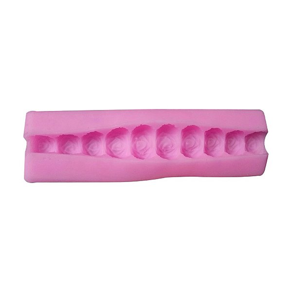 Molde de Silicone - Corrente de Rosa - 15cm - 1 unidade - Prime Chef - Rizzo