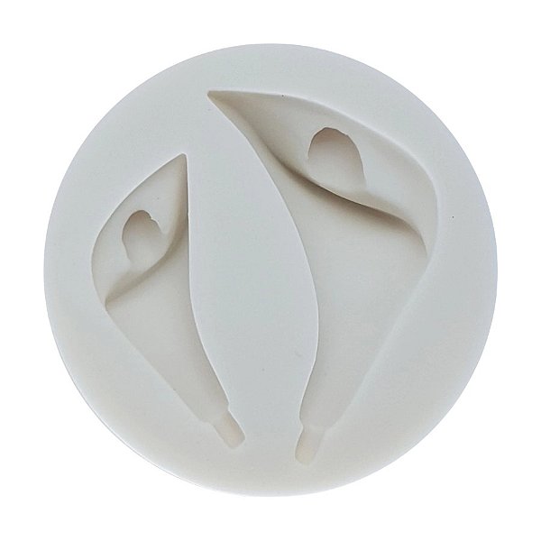 Molde de Silicone - Flor Copo de Leite - 6,5cm - 1 unidade - Prime Chef - Rizzo