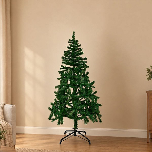 Árvore de Natal Modelo Hortelã - 100 Galhos - 120cm - Ref. RZO428 - 1 unidade - Rizzo