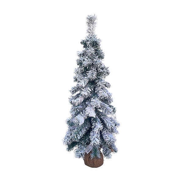 Árvore de Natal Modelo Tomilho Nevada - 70 Galhos - 75cm - Ref. RZO424 - 1 unidade - Rizzo
