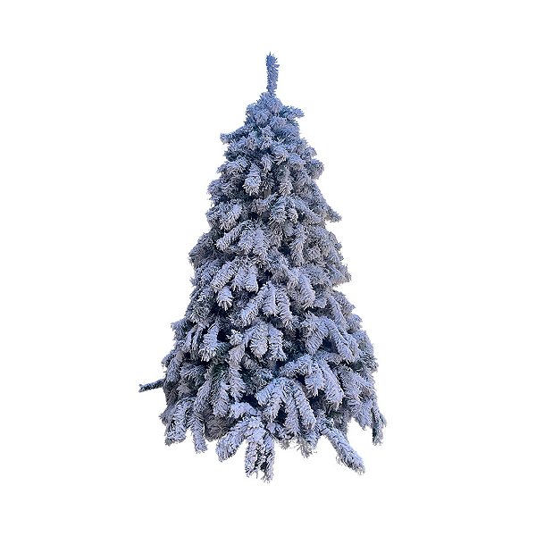 Árvore de Natal Modelo Cardamomo Nevada - 1257 Galhos - 2,40m - Ref. RZO389 - 1 unidade - Rizzo