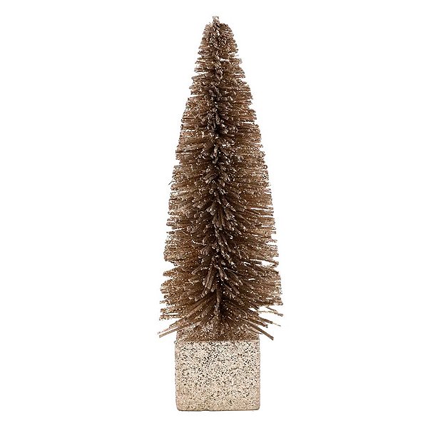 Mini Pinheiro Champanhe - 35cm - 1 unidade - Cromus - Rizzo