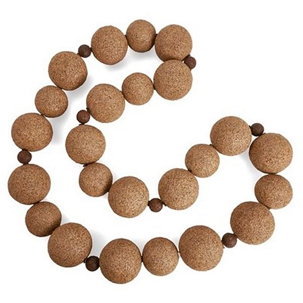 Colar Decorativo de Mesa em Palha de Café - 1,15m - 1 unidade - Rizzo