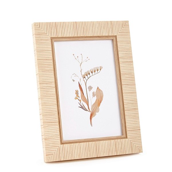 Porta-Retrato em Poliestireno e Vidro pra Foto 10x15cm - 1 unidade - Rizzo