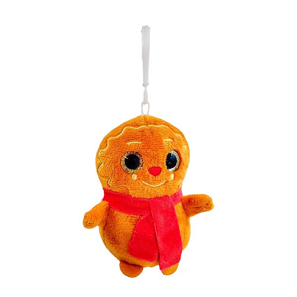Biscoito de Natal Chaveiro de Pelúcia - 10cm - 1 unidade - Rizzo