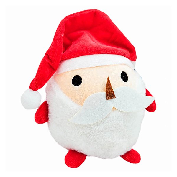 Papai Noel de Pelúcia - 20cm - 1 unidade - Rizzo