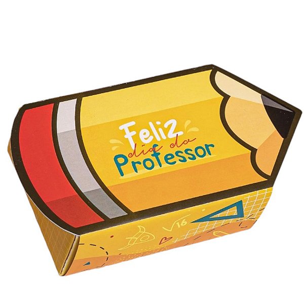 Caixa Premium para 2 Doces Dia dos Professores - 1 unidade - Rizzo