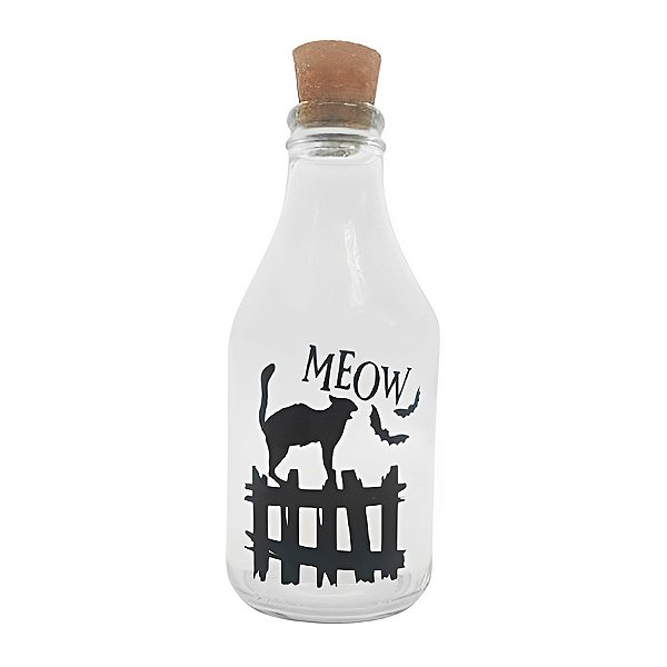 Garrafa Coquinho de Halloween - Gato de Halloween - 1 unidade - Rizzo