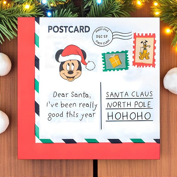 Guardanapo de Papel - Carta Mickey - 33x33cm - Disney Original - 1 unidade - Cromus - Rizzo