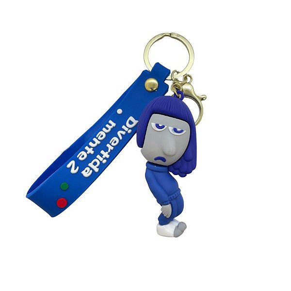 Chaveiro Divertidamente - Tédio - 7,5cm - 1 unidade - Rizzo