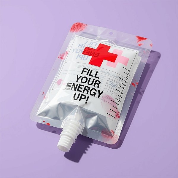 Bolsa de Sangue com Bico - 250ml - 1 unidade - Rizzo
