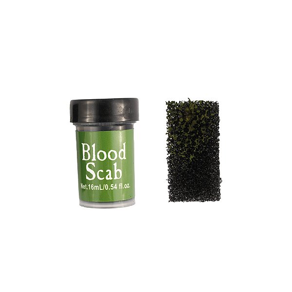 Maquiagem para Halloween - Crosta de Sangue Verde - 16ml - 1 unidade - Cromus - Rizzo
