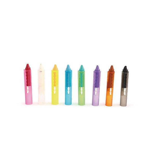 Kit Giz Colorido para Maquiagem - 8 Cores - 3,65g - 1 unidade - Cromus - Rizzo