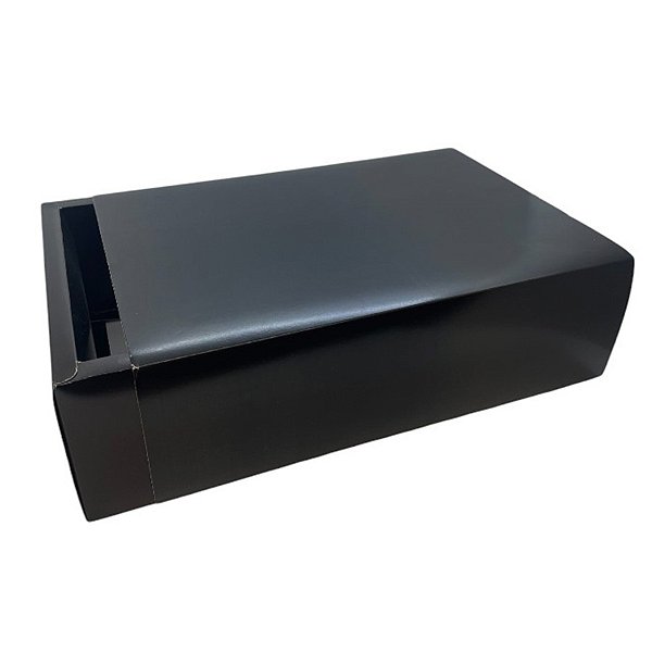 Caixa Gaveta Premium N°1 - Preta - 27x19x8,5cm - 5 unidades - Rizzo