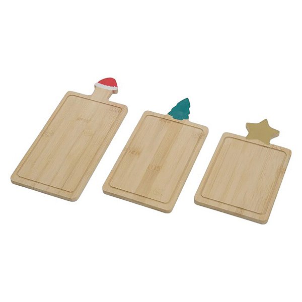 Kit Tabúa de Natal - 25cm - 3 unidades - Cromus - Rizzo