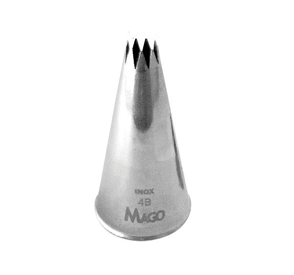 Bico para Confeitar Pitanga Aberta 4B Mago
