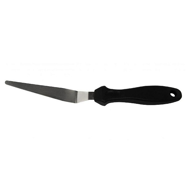 Espátula Angular Ponta Fina Inox para Confeitar Mago