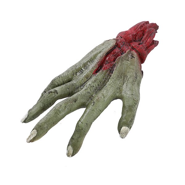 Adereço de Halloween - Mão Zumbi Verde - 1 unidade - Cromus - Rizzo