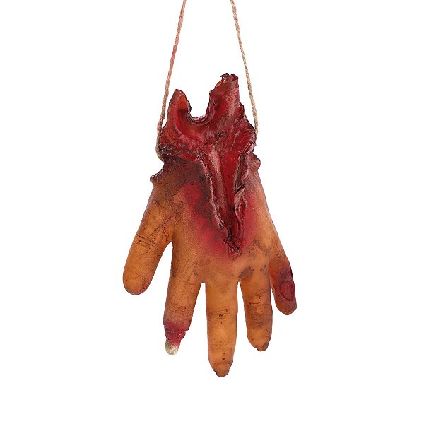 Adereço de Halloween - Mão Sangrenta Assustadora - 1 unidade - Cromus - Rizzo