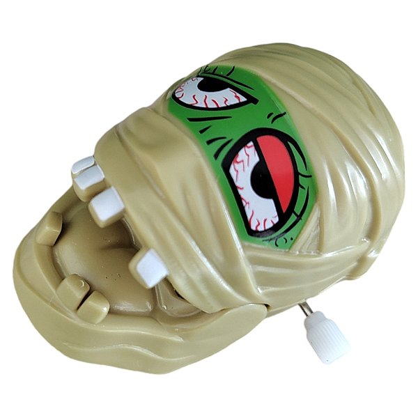 Mini Brinquedo de Hallowen - Múmia com Movimento - 3,5x5,5cm - 1 unidade - Rizzo - Rizzo