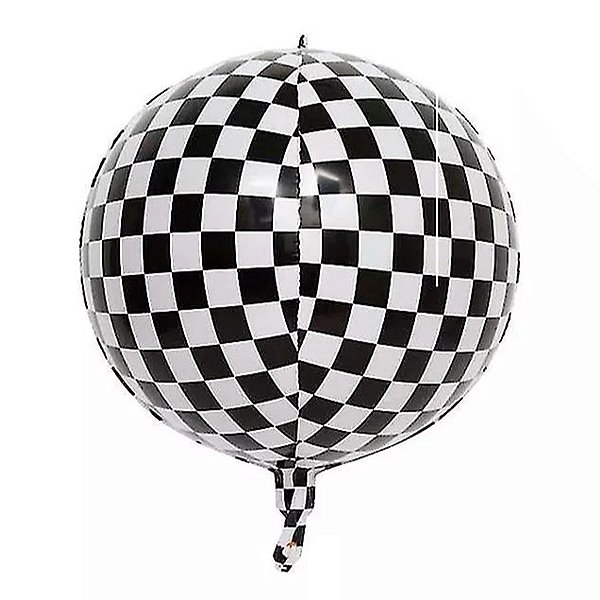 Balão de Festa Microfoil 22'' 55cm - Racing - 1 unidade - Rizzo