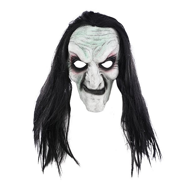 Máscara de Halloween Premium - Bruxa Rowena - 1 unidade - Cromus - Rizzo