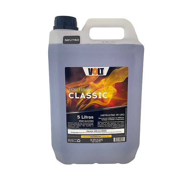 Galão Líquido Fumaça para Máquina de Bolhas - 5L   - 1 unidade - Rizzo