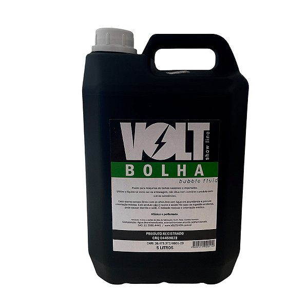 Galão Líquido Sabão para Máquina de Bolhas - 5L   - 1 unidade - Rizzo