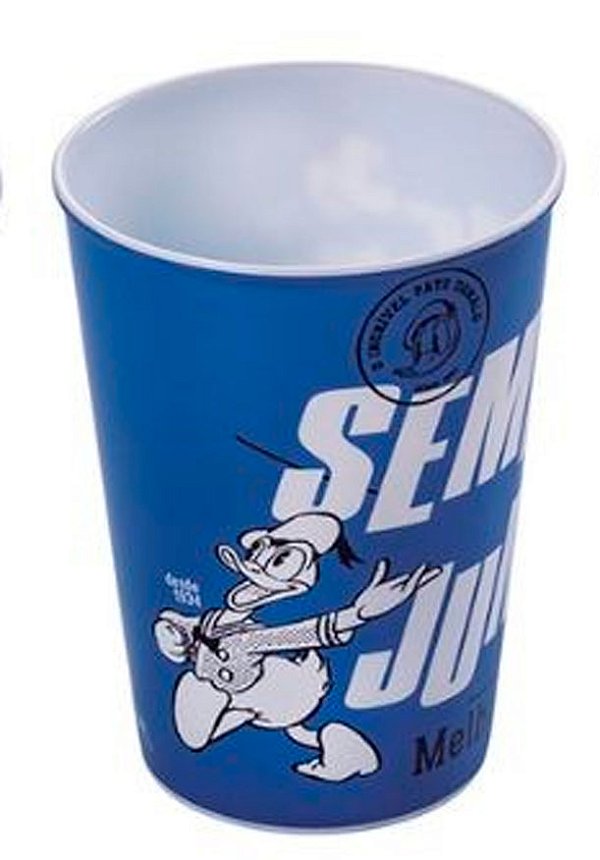 Copo de Plástico Pato Donald Sempre Juntos - 320ml - 1 unidade - Plasútil - Rizzo