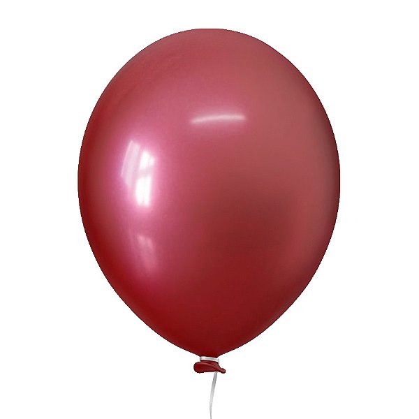 Balão de Festa Alumínio - Vermelho - Happy Day - Rizzo