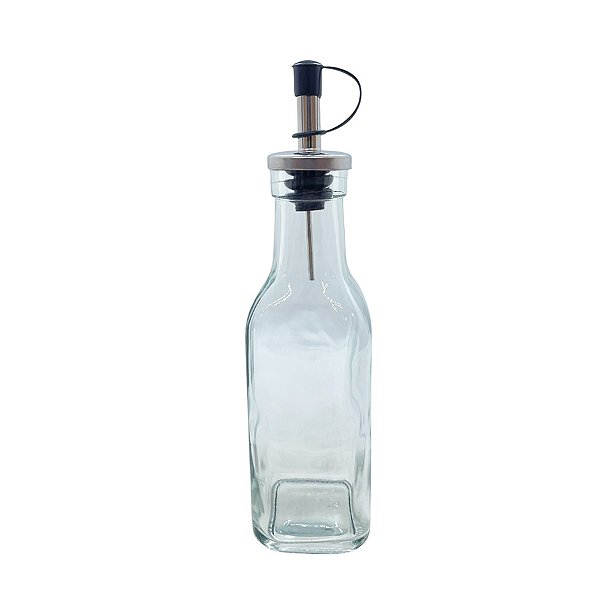 Frasco de Vidro para Azeite - 20x5cm - 180ml - 1 unidade - Rizzo