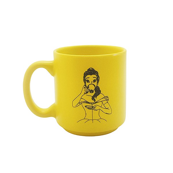 Mini Caneca de Cerâmica Tina - Bella - 100ml - 1 unidade - Zona Criativa - Rizzo