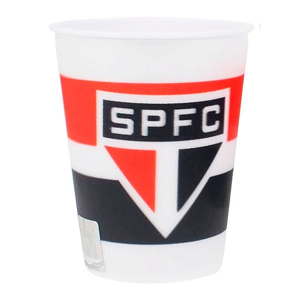 Copo de Plástico 3D - São Paulo - 400ml - 2 unidades - Rizzo