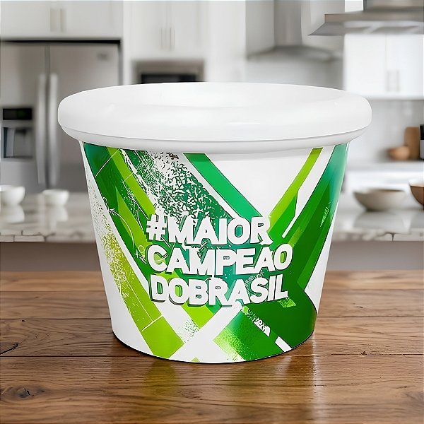 Balde para Cerveja - Palmeiras - 5,3l - 1 unidade - Plasútil - Rizzo