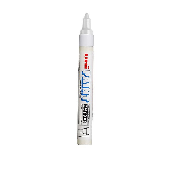 Caneta Posca Permanete PX-20 2.8mm - Branco  - 1 unidade - Posca - Rizzo