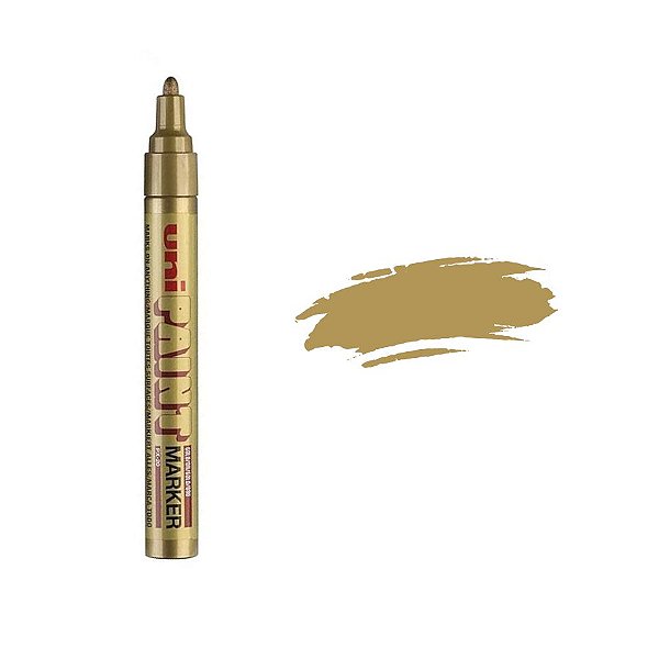 Caneta Posca Permanete PX-20 2.8mm - Ouro  - 1 unidade - Posca - Rizzo