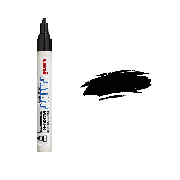 Caneta Posca Permanente PX-20 2.8mm - Preto - 1 unidade - Posca - Rizzo